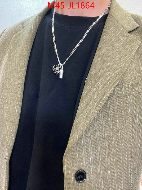 Jewelry-Balenciaga designer fashion replica ID: JL1864 $: 45USD