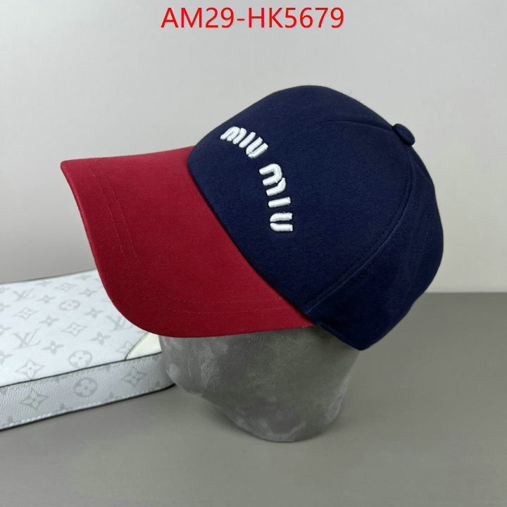 Cap(Hat)-Miu Miu highest quality replica ID: HK5679 $: 29USD