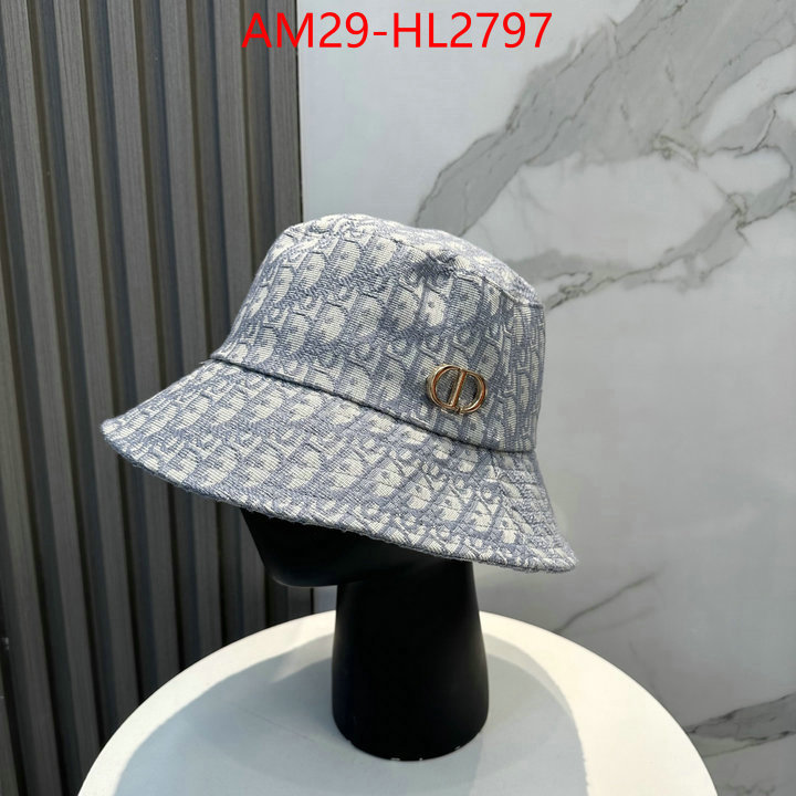 Cap (Hat)-Dior where to buy fakes ID: HL2797 $: 29USD