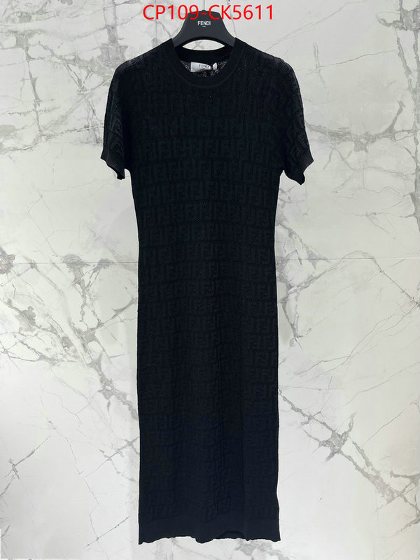 Clothing-Fendi for sale online ID: CK5611 $: 109USD