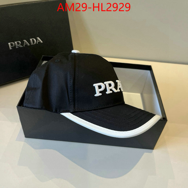 Cap (Hat)-Prada high quality designer ID: HL2929 $: 29USD