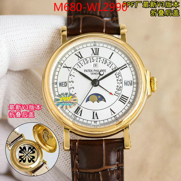 Watch(TOP)-Patek Philippe the best ID: WL2990 $: 680USD