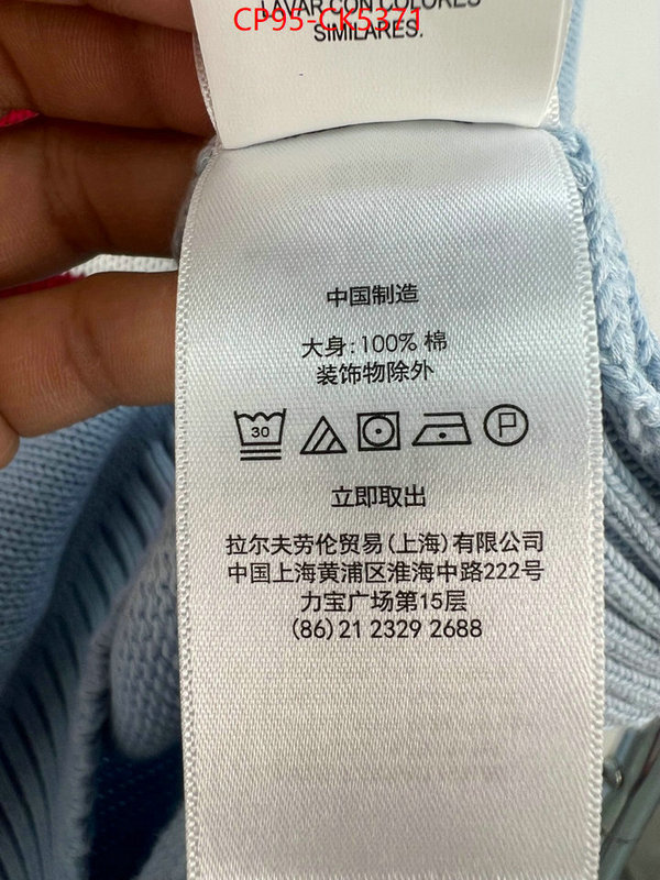Clothing-Ralph Lauren best site for replica ID: CK5371 $: 95USD