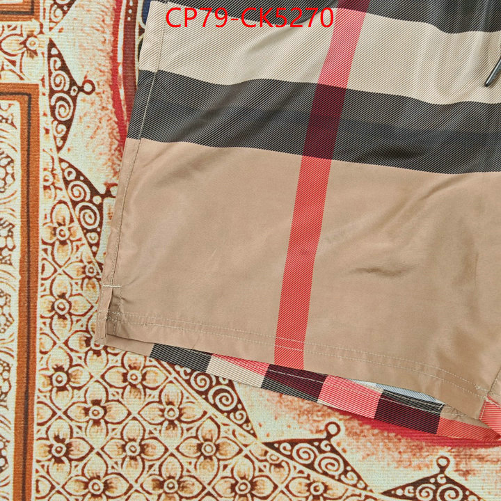 Clothing-Burberry aaaaa+ replica ID: CK5270 $: 79USD