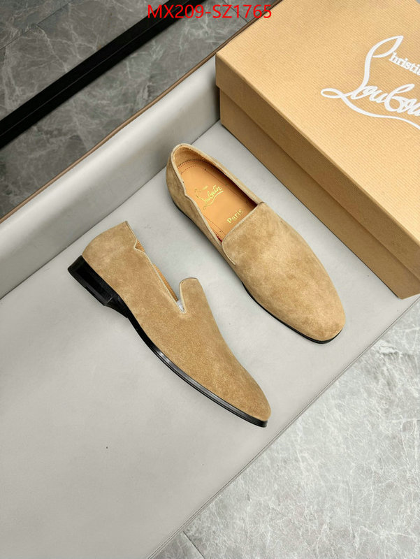 Men Shoes-Christian Louboutin what ID: SZ1765 $: 209USD-shoes yupoo Men Shoes-Christian Louboutin what ID: SZ1765 $: 209USD