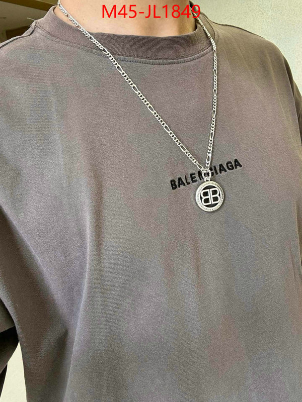 Jewelry-Balenciaga how to find replica shop ID: JL1849 $: 45USD