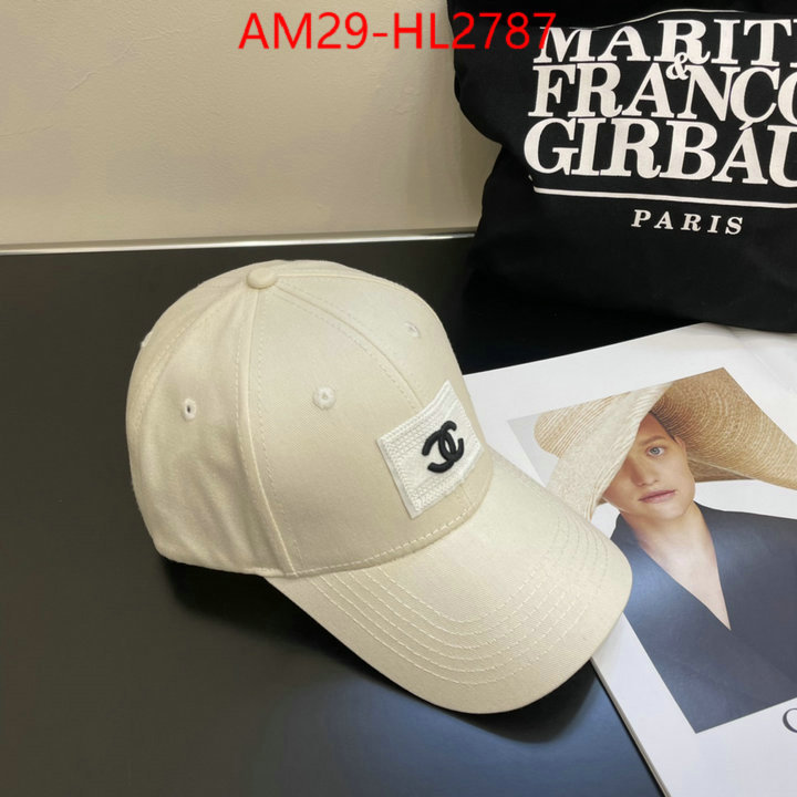Cap (Hat)-Chanel luxury 7 star replica ID: HL2786 $: 29USD