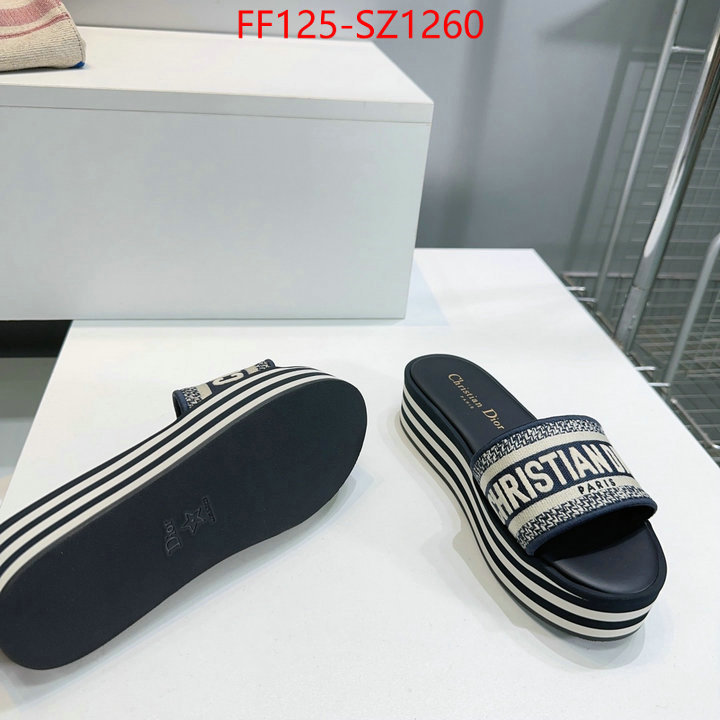 Women Shoes-Dior highest product quality ID: SZ1260 $: 125USD