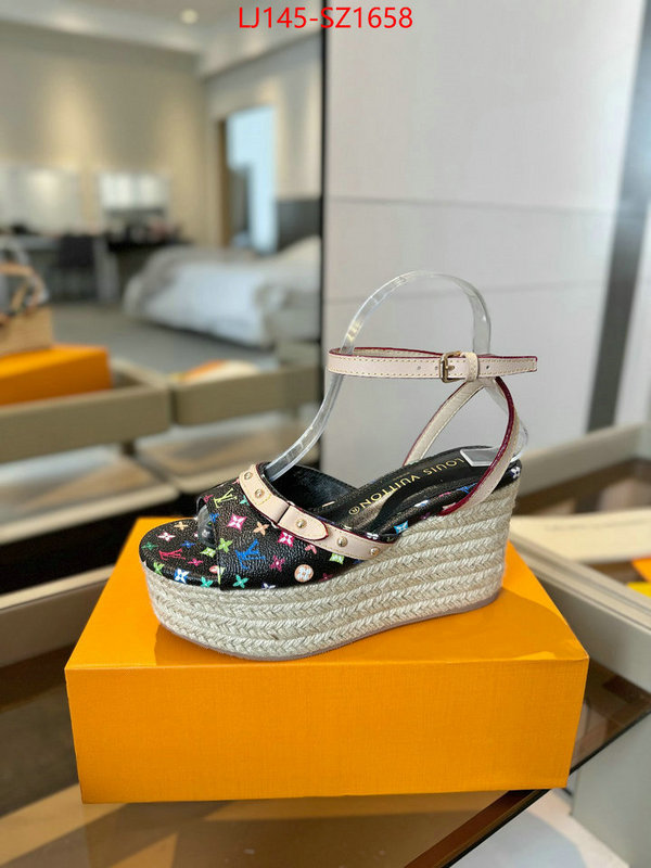 Women Shoes-LV luxury 7 star replica ID: SZ1658 $: 145USD