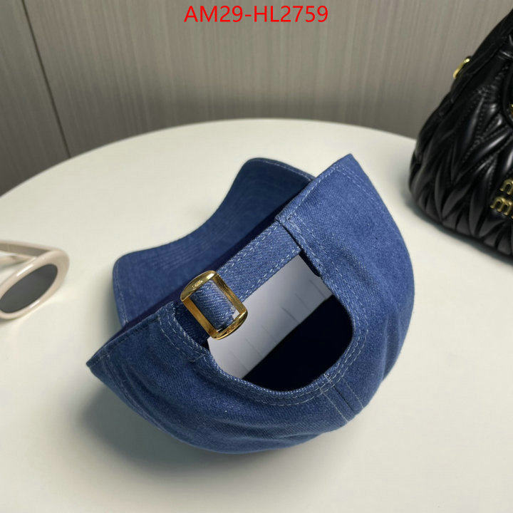 Cap(Hat)-Celine new designer replica ID: HL2759 $: 29USD