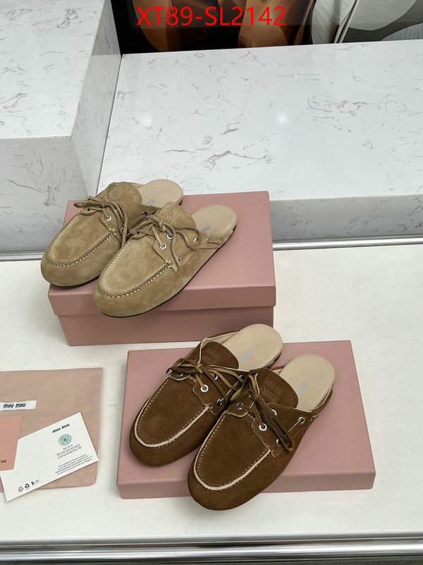 Women Shoes-Miu Miu best replica quality ID: SL2142 $: 89USD