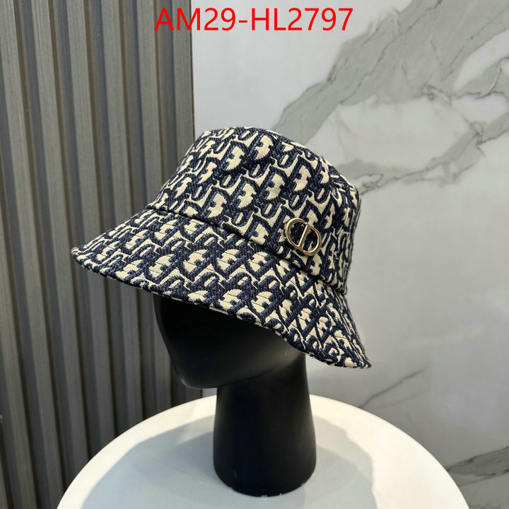 Cap (Hat)-Dior where to buy fakes ID: HL2797 $: 29USD