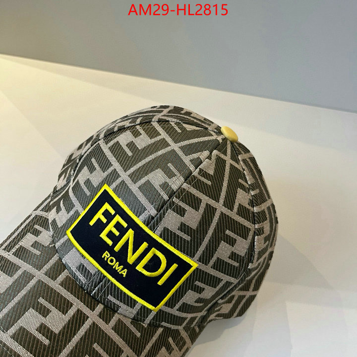 Cap(Hat)-Fendi designer replica ID: HL2815 $: 29USD