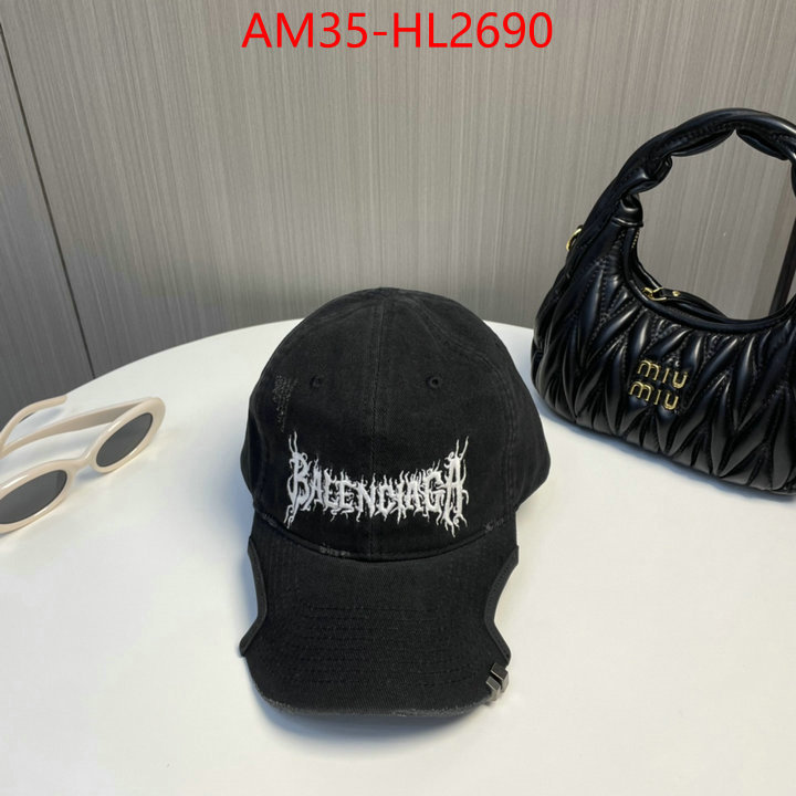 Cap(Hat)-Balenciaga new designer replica ID: HL2690 $: 35USD