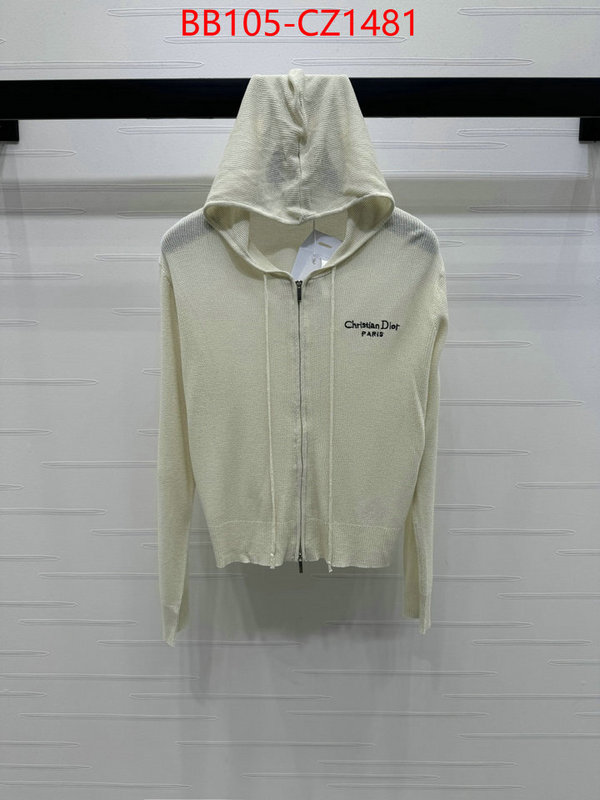 Clothing-Dior what is top quality replica ID: CZ1481 $: 105USD