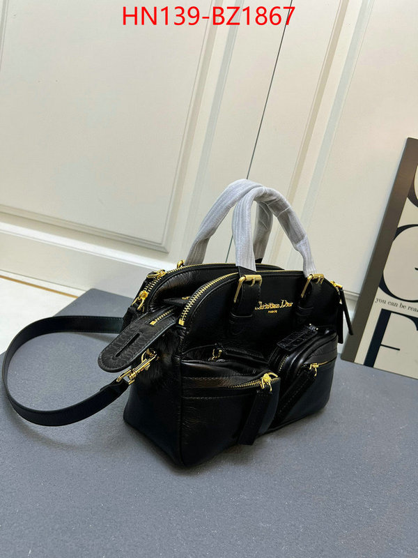 Dior Bags(4A)-Handbag- shop cheap high quality 1:1 replica ID: BZ1867 $: 139USD,