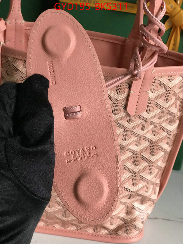 Goyard Bags(TOP)-Handbag- how to buy replcia ID: BK5311 $: 195USD,