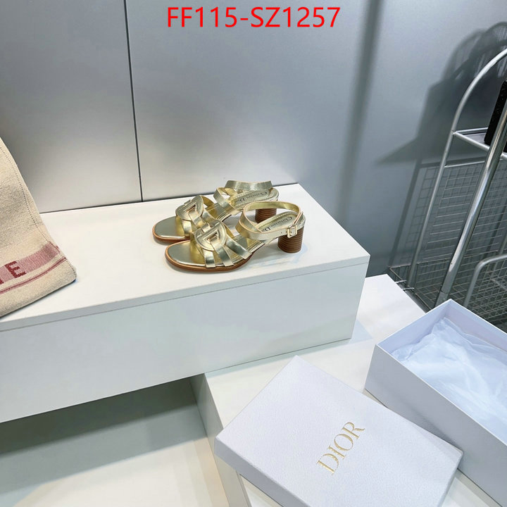 Women Shoes-Dior buy 2024 replica ID: SZ1257 $: 115USD
