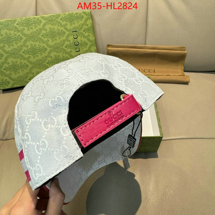 Cap(Hat)-Gucci designer 7 star replica ID: HL2824 $: 35USD