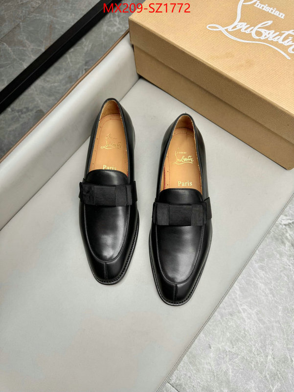 Men Shoes-Christian Louboutin fake ID: SZ1772 $: 209USD-shoes yupoo Men Shoes-Christian Louboutin fake ID: SZ1772 $: 209USD
