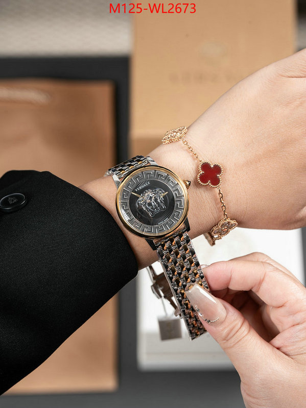 Watch(4A)-Versace outlet sale store ID: WL2673 $: 125USD