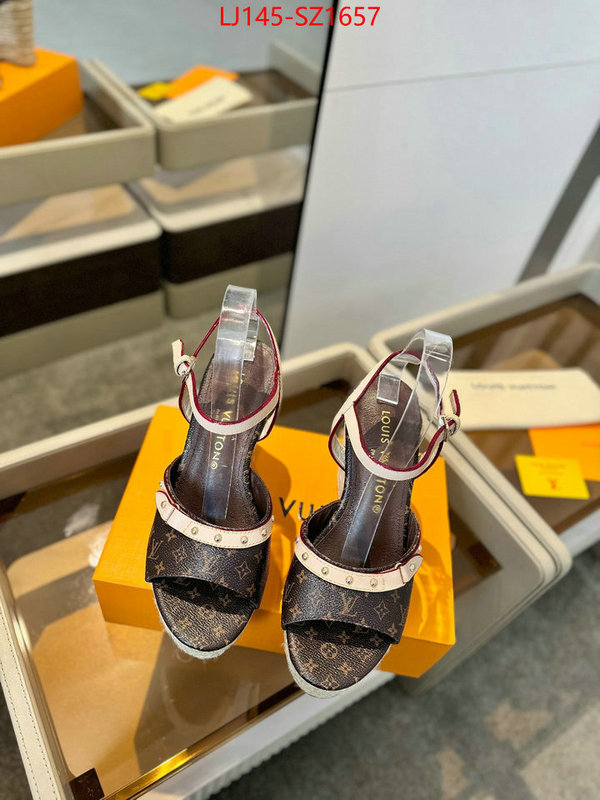Women Shoes-LV what best replica sellers ID: SZ1657 $: 145USD