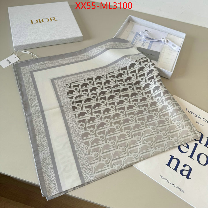 Scarf-Dior top quality designer replica ID: ML3100 $: 55USD