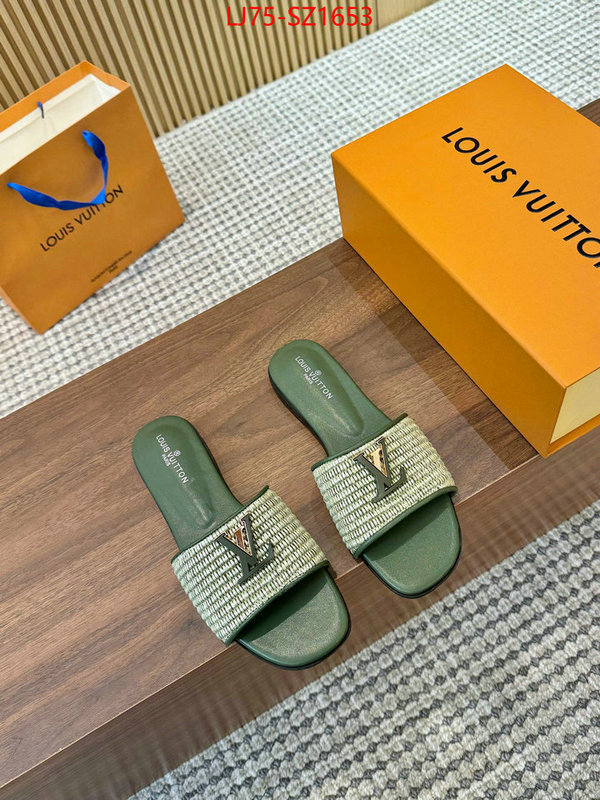 Women Shoes-LV the quality replica ID: SZ1653 $: 75USD