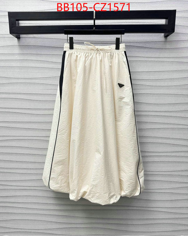 Clothing-Prada we provide top cheap aaaaa ID: CZ1571 $: 105USD
