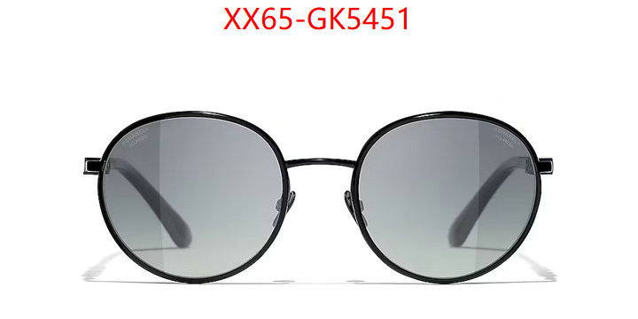 Glasses-Chanel fake designer ID: GK5451 $: 65USD