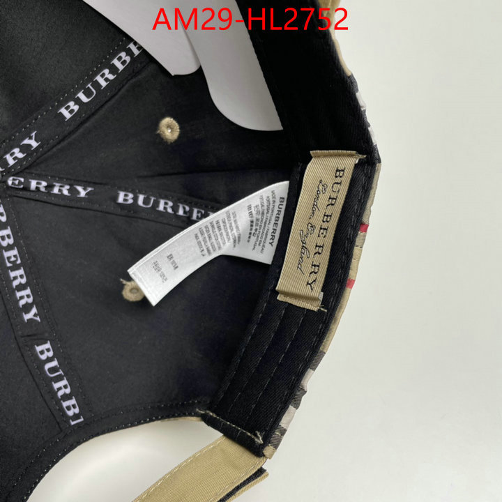 Cap(Hat)-Burberry copy ID: HL2752 $: 29USD