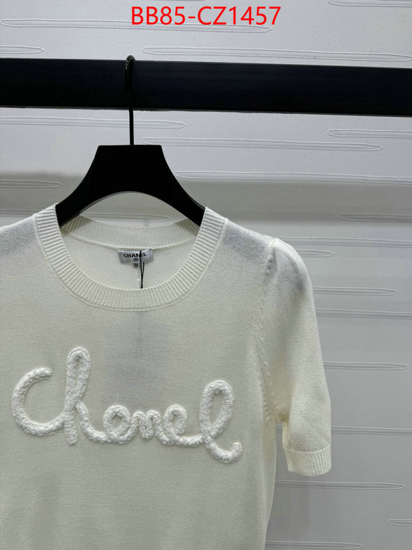 Clothing-Chanel buy top high quality replica ID: CZ1457 $: 85USD