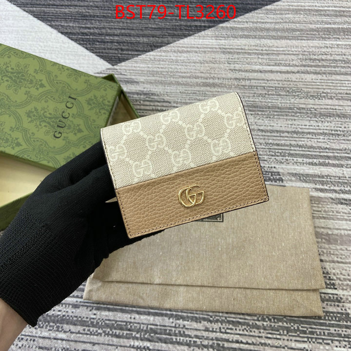 Gucci Bags(TOP)-Wallet- what best replica sellers ID: TL3260 $: 79USD,