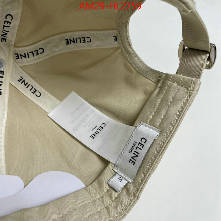 Cap(Hat)-Celine new designer replica ID: HL2759 $: 29USD