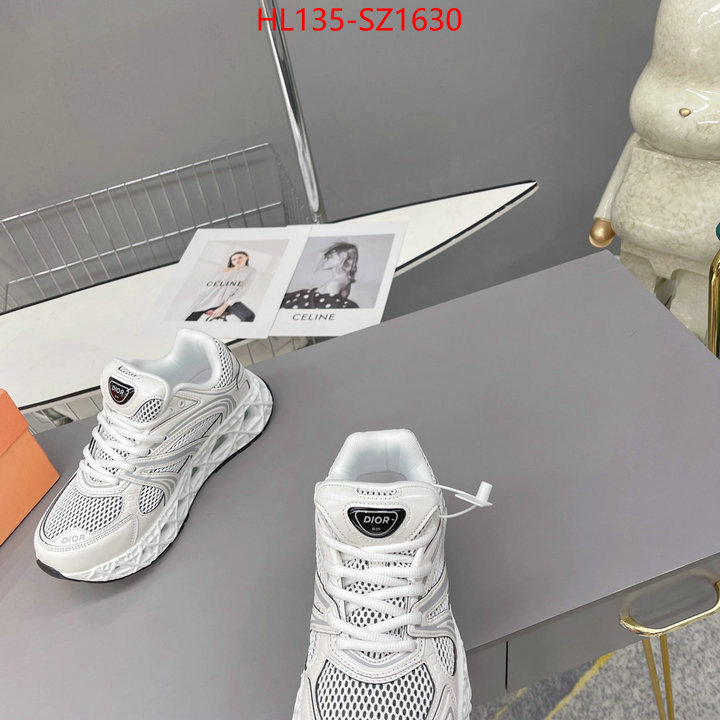 Men shoes-Dior designer 7 star replica ID: SZ1630 $: 135USD