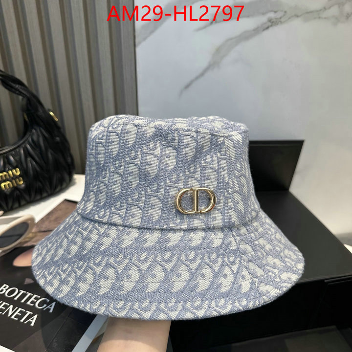 Cap (Hat)-Dior where to buy fakes ID: HL2797 $: 29USD