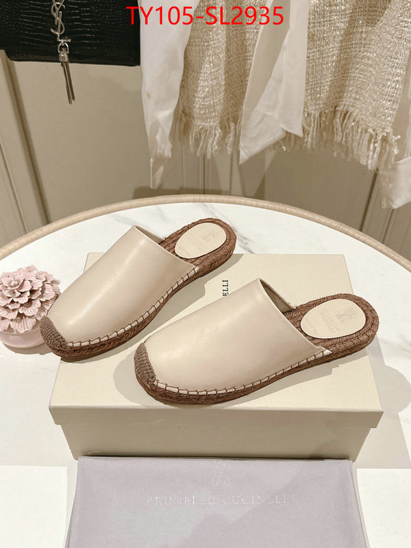 Women Shoes-Brunello cucinelli buying replica ID: SL2935 $: 105USD