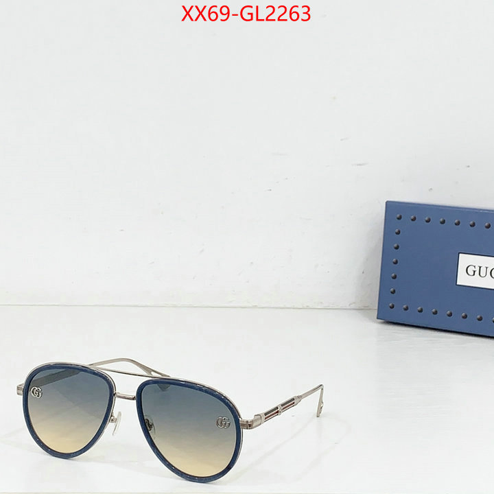 Glasses-Gucci how to find designer replica ID: GL2263 $: 69USD