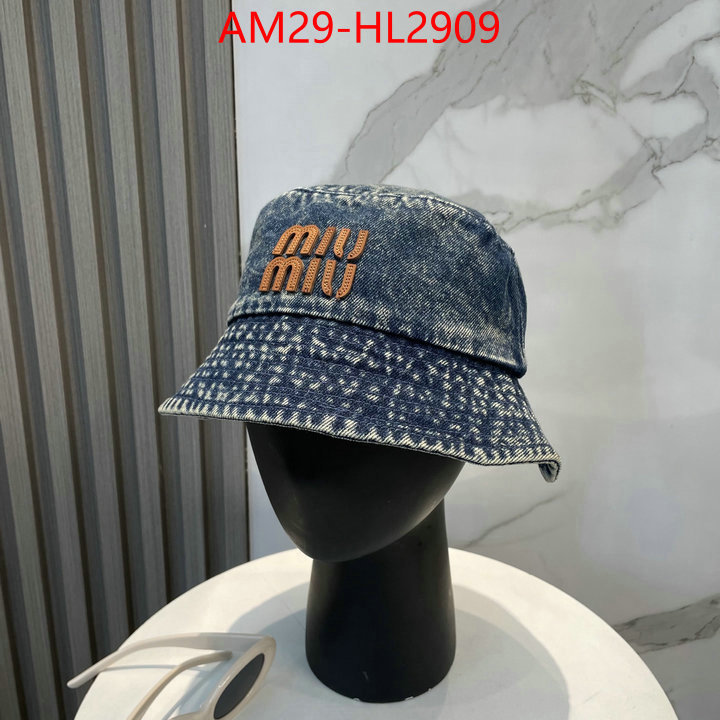 Cap(Hat)-Miu Miu designer 7 star replica ID: HL2909 $: 29USD