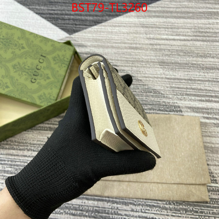 Gucci Bags(TOP)-Wallet- what best replica sellers ID: TL3260 $: 79USD,