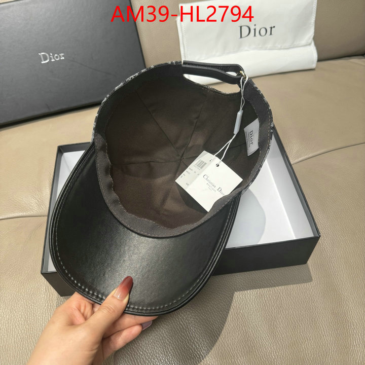 Cap (Hat)-Dior best fake ID: HL2794 $: 39USD