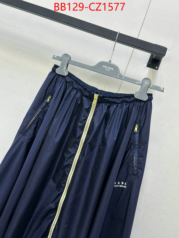 Clothing-Prada designer wholesale replica ID: CZ1577 $: 129USD