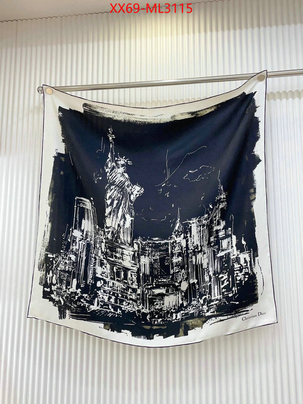 Scarf-Dior buy replica ID: ML3115 $: 69USD