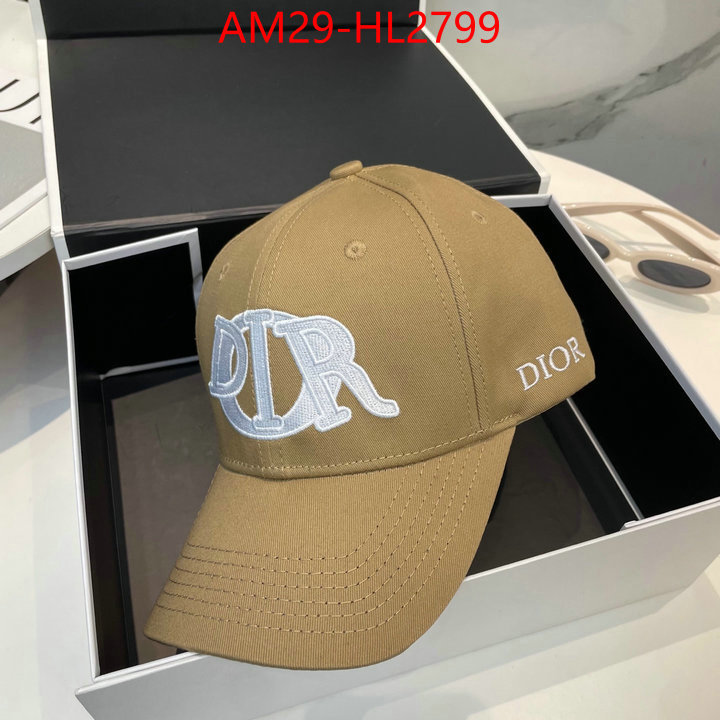 Cap (Hat)-Dior aaaaa+ quality replica ID: HL2799 $: 29USD