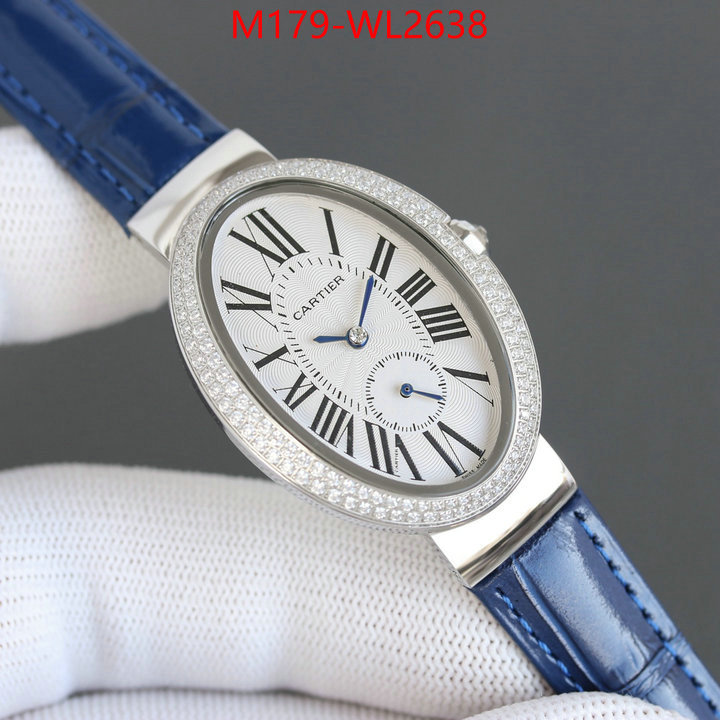 Watch(4A)-Cartier where to buy the best replica ID: WL2638 $: 179USD