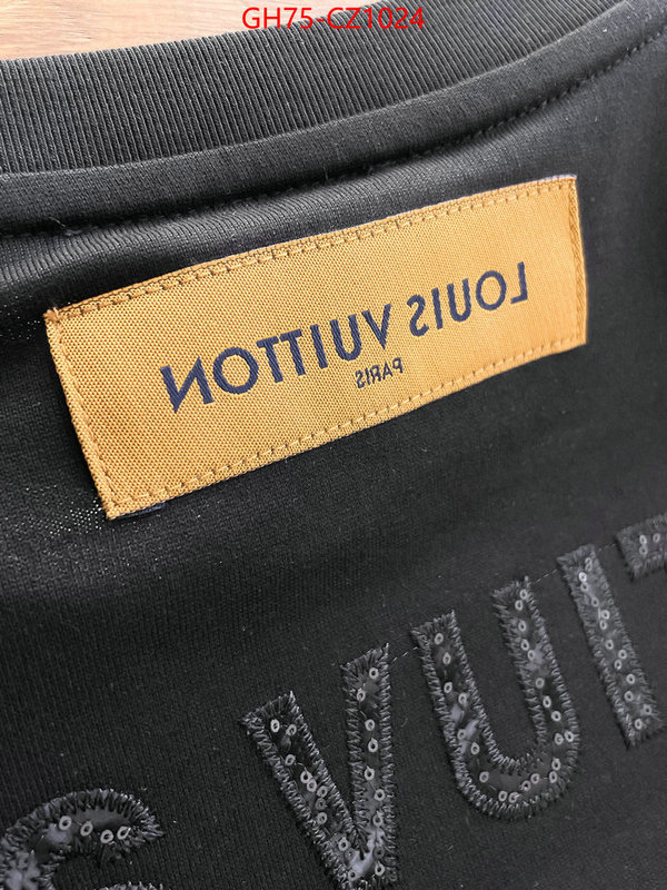 Clothing-LV best website for replica ID: CZ1024 $: 75USD