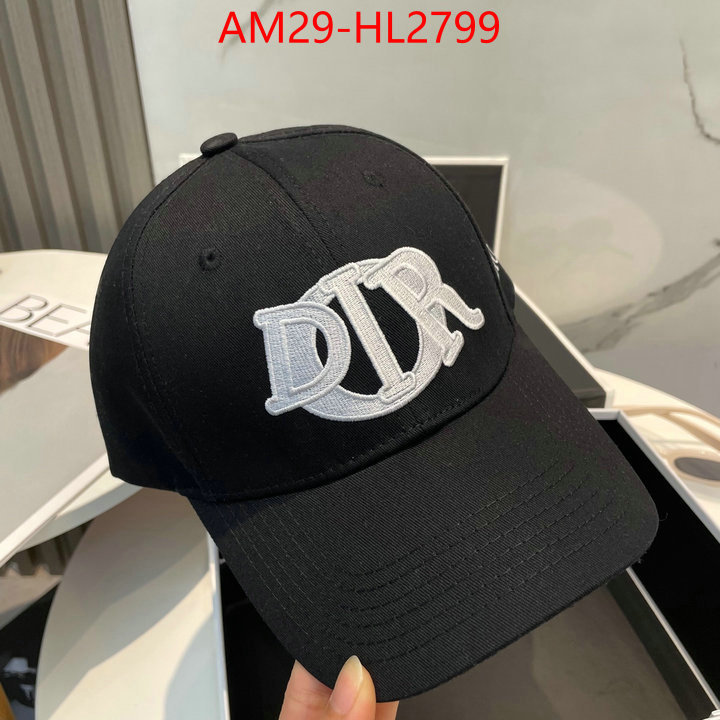 Cap (Hat)-Dior aaaaa+ quality replica ID: HL2799 $: 29USD