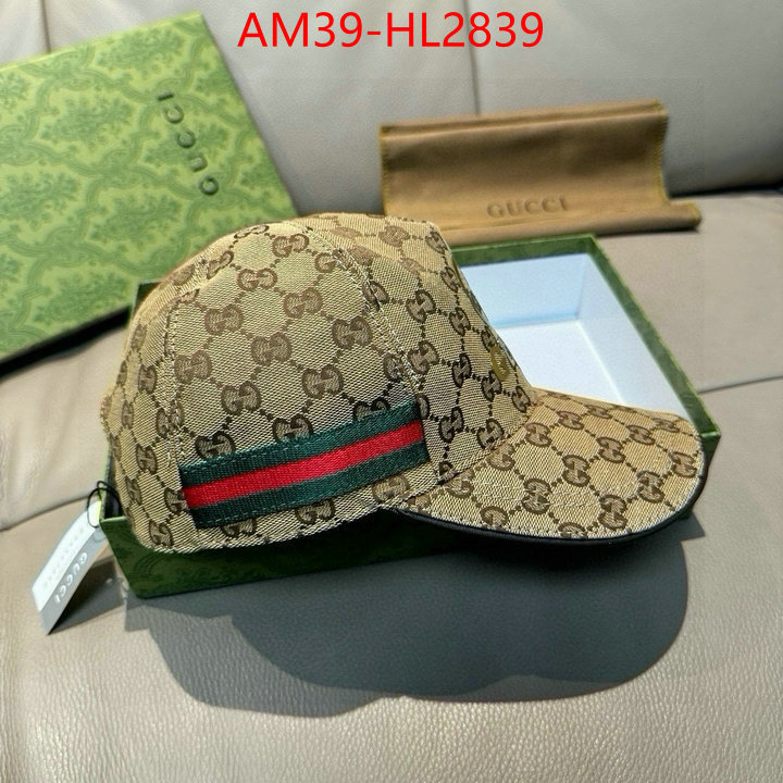 Cap(Hat)-Gucci shop the best high authentic quality replica ID: HL2839 $: 39USD