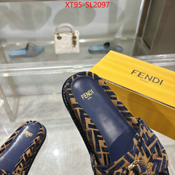 Women Shoes-Fendi designer 1:1 replica ID: SL2097 $: 95USD