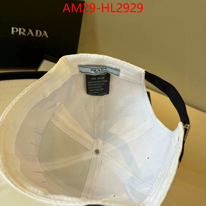 Cap (Hat)-Prada high quality designer ID: HL2929 $: 29USD